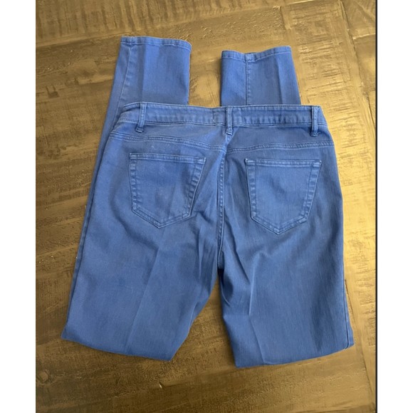 Scarlet Boulevard Royal Blue Skinny Jeans - Sz 29 - Picture 2 of 6